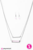 Paparazzi "Crystal Gazing - Pink" necklace Paparazzi Jewelry