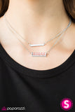 Paparazzi "Crystal Gazing - Pink" necklace Paparazzi Jewelry