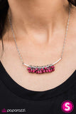 Paparazzi "Cube Jive - Pink" necklace Paparazzi Jewelry