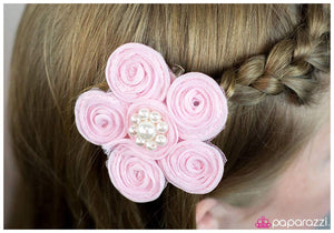 Paparazzi "Curl Up" Pink Hair Clip Paparazzi Jewelry