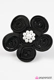 Paparazzi "Curl Up" Black Hair Clip Paparazzi Jewelry