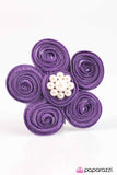 Paparazzi "Curl Up" Purple Hair Clip Paparazzi Jewelry