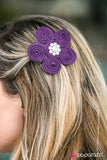 Paparazzi "Curl Up" Purple Hair Clip Paparazzi Jewelry