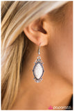 Paparazzi "Custom Stonework - White" earring Paparazzi Jewelry