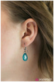 Paparazzi "Cut and Run - Blue" necklace Paparazzi Jewelry