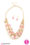 Paparazzi "Cut and Run - Pink" necklace Paparazzi Jewelry