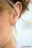 Paparazzi "Cut and Run - Yellow" necklace Paparazzi Jewelry