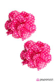 Paparazzi "Cutest Couple" Hot Pink Hair Clip Paparazzi Jewelry