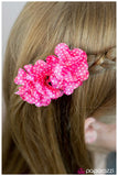 Paparazzi "Cutest Couple" Hot Pink Hair Clip Paparazzi Jewelry