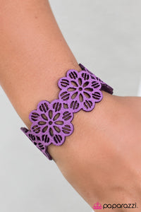 Paparazzi "Daisy Days" Purple Bracelet Paparazzi Jewelry
