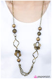 Paparazzi "Daisy Duke - Brass" necklace Paparazzi Jewelry