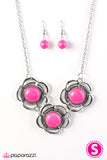 Paparazzi "Daisy DUNES - Pink" necklace Paparazzi Jewelry