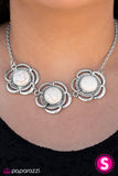 Paparazzi "Daisy DUNES - White" necklace Paparazzi Jewelry