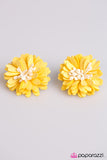 Paparazzi "DAISY For You" Yellow Hair Clip Paparazzi Jewelry