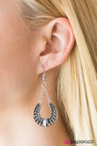 Paparazzi "Dallas Lights" Silver Earrings Paparazzi Jewelry