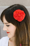 Paparazzi "Damsel in Distress" Red Hair Clip Paparazzi Jewelry