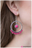 Paparazzi "Dance Party - Pink" earring Paparazzi Jewelry