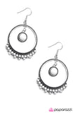 Paparazzi "Dance Party - White" earring Paparazzi Jewelry