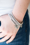 Paparazzi "Dandelion Dreams" Silver Bracelet Paparazzi Jewelry