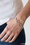 Paparazzi "Daringly Daring" Silver Bracelet Paparazzi Jewelry