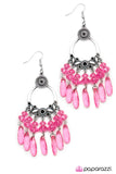 Paparazzi "Date Night" Pink Earrings Paparazzi Jewelry