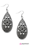 Paparazzi "Day By Day" Black Earrings Paparazzi Jewelry