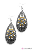 Paparazzi "Day By Day" Yellow Earrings Paparazzi Jewelry