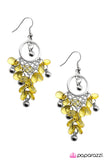 Paparazzi "Daydreaming - Yellow" earring Paparazzi Jewelry