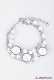 Paparazzi "Daylight Dreaming" White Bracelet Paparazzi Jewelry