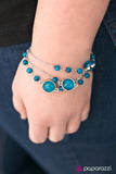 Paparazzi "Daylight Dreaming" Blue Bracelet Paparazzi Jewelry