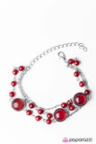 Paparazzi "Daylight Dreaming" Red Bracelet Paparazzi Jewelry