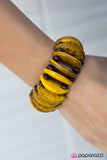 Paparazzi "Days Of Summer" Yellow Bracelet Paparazzi Jewelry