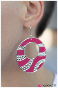 Paparazzi "Dazed and Confused" Pink Earrings Paparazzi Jewelry