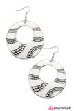 Paparazzi "Dazed and Confused" White Earrings Paparazzi Jewelry