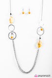 Paparazzi "Dazzle Me - Yellow" necklace Paparazzi Jewelry