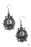 Paparazzi "Diva Decor" Silver Earrings Paparazzi Jewelry