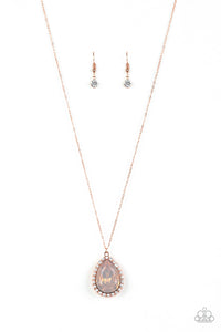 Paparazzi "Come of Ageless" Copper Necklace & Earring Set Paparazzi Jewelry