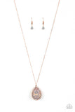 Paparazzi "Come of Ageless" Copper Necklace & Earring Set Paparazzi Jewelry