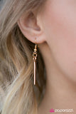Paparazzi "Dead OAR Alive - Gold" necklace Paparazzi Jewelry