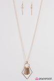Paparazzi "Dead OAR Alive - Gold" necklace Paparazzi Jewelry