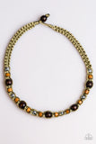Paparazzi "Deck Crew - Green" necklace Paparazzi Jewelry