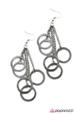 Paparazzi "Decoy" Silver Earrings Paparazzi Jewelry