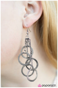 Paparazzi "Decoy" Silver Earrings Paparazzi Jewelry