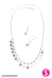 Paparazzi "Deepest Desires" Pink Necklace & Earring Set Paparazzi Jewelry