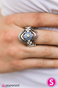 Paparazzi "Deep In The Meadow" Blue Ring Paparazzi Jewelry