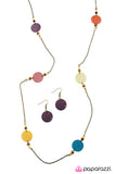 Paparazzi "Deep In The Woods" Multi Necklace & Earring Set Paparazzi Jewelry
