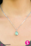 Paparazzi "Deep Waters - Green" necklace Paparazzi Jewelry