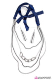 Paparazzi "Delicately Dangerous - Blue" necklace Paparazzi Jewelry