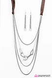 Paparazzi "Delicately Dangerous - Brown" necklace Paparazzi Jewelry