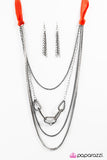 Paparazzi "Delicately Dangerous - Orange" necklace Paparazzi Jewelry